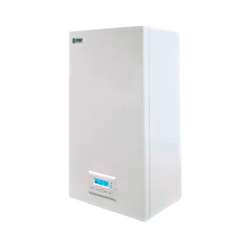 Котел эл 14 кВт 380 В Stout 14К с Планкой для установки котла на стену STOUT