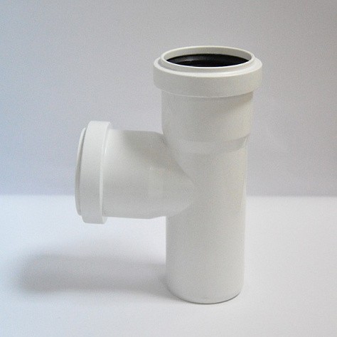 Тройник канализационный бесшум. 50*50*90 Синикон Комфорт
